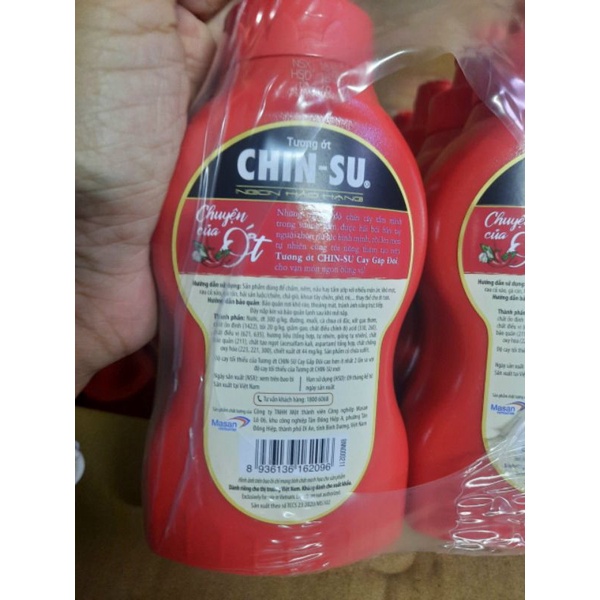 Cay Xé Lưỡi Tương ớt Chinsu Cay Gấp Đôi Chai 220gr | BigBuy360 - bigbuy360.vn
