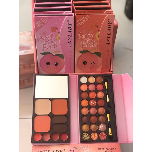 Màu mắt bóp peach đào