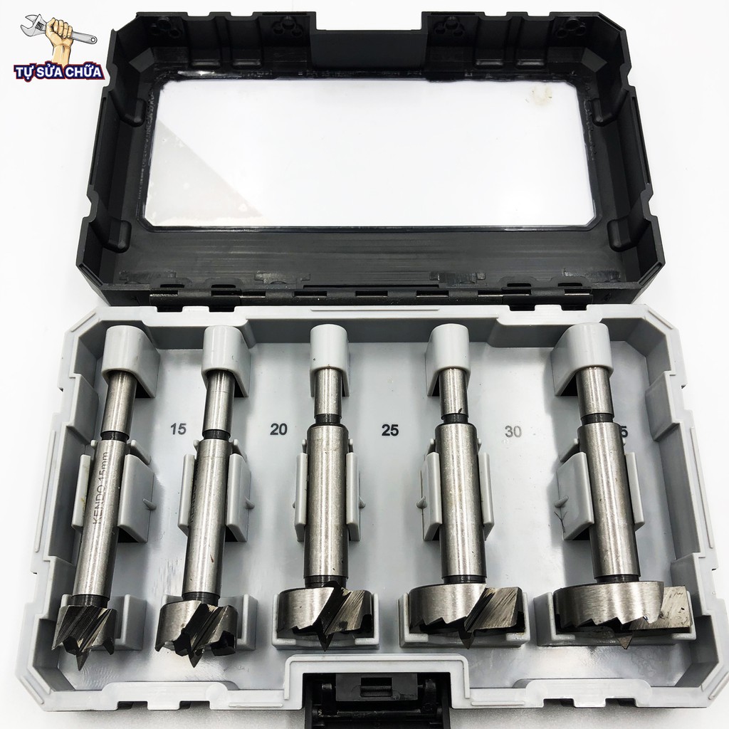 BỘ MŨI KHOÉT LỖ GỖ KENDO 11606135