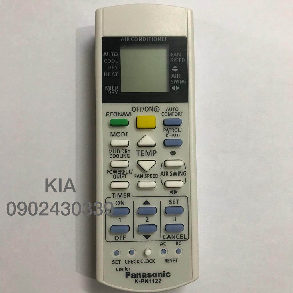 Remote dùng cho máy lạnh .PANASONIC K-PN1122 - Điều khiển dùng cho điều hòa .PANASONIC K-PN1122