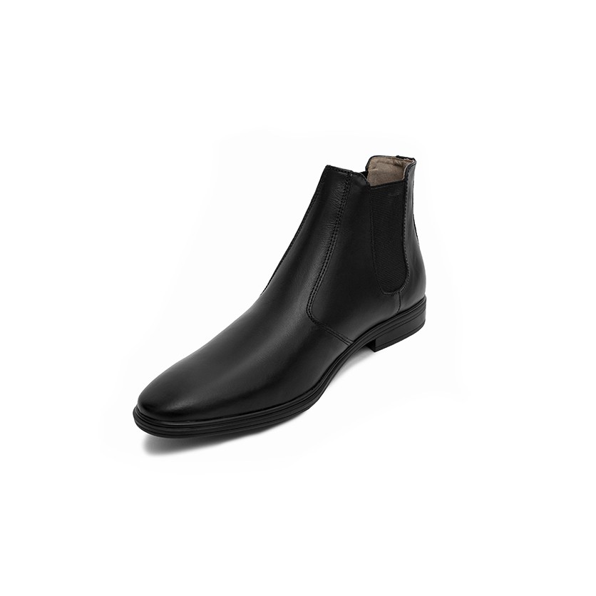 Giày Chelsea Boot Nam ICON DENIM All Black | BigBuy360 - bigbuy360.vn