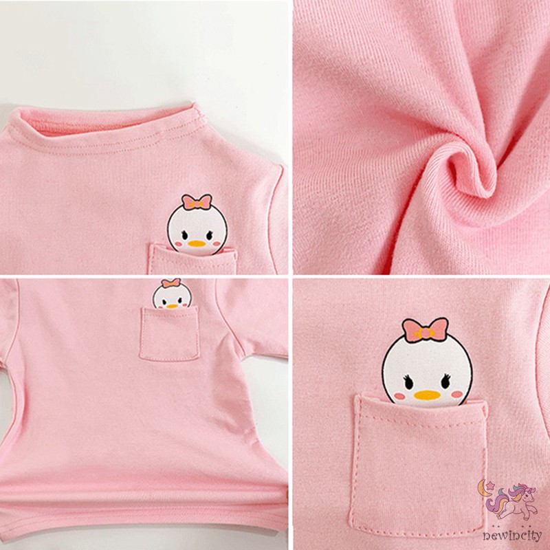 Áo Cổ Cao Họa Tiết Hoạt Hình Thời Trang Hàn Quốc Cho Bé