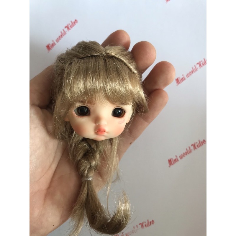 [nhiều mẫu ]Tóc giả búp bê size 1/8. Wig Doll 1/8 BJD. Wig búp bê BJD 1/8