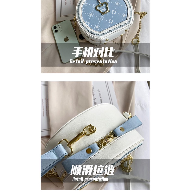 Túi Xách Mini Dáng Tròn Thời Trang Mùa Hè Cho Bé Gái