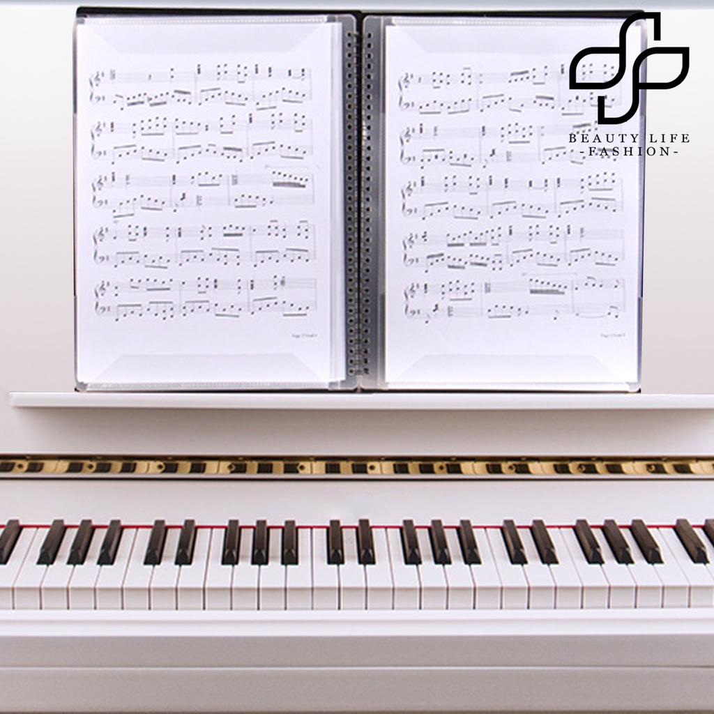 Bìa Đựng Nhạc Cụ 2 Mặt Chống Phản Quang 20 Tờ