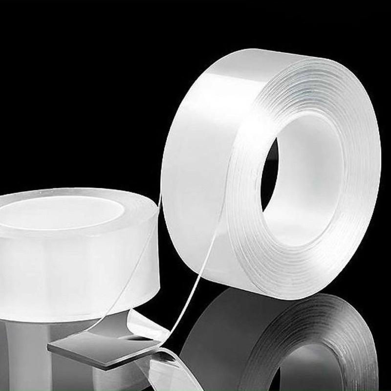Băng keo 2 mặt siêu dính cuộn 3M - Băng keo thần thánh dài 3m