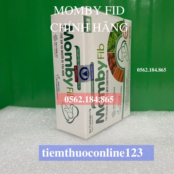 MOMBY FIB XANH - CỐM VI SINH CHO MẸ & BÉ  ĐÁNH BAY TÁO BÓN