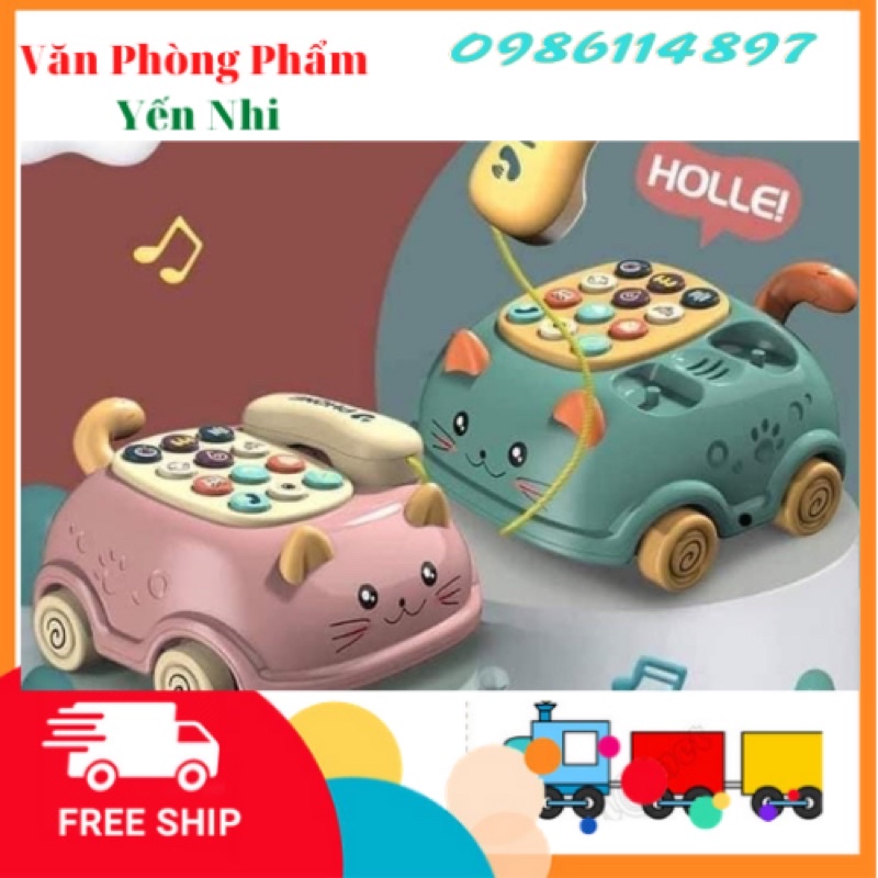 ĐIỆN THOẠI Ô TÔ ĐỒ CHƠI CHO BÉ (Kích thước 15,3 x 12,4cm)