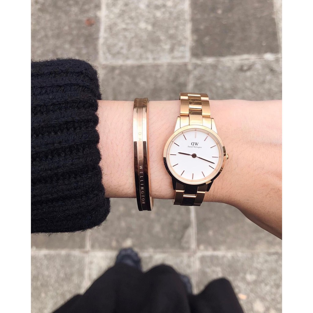 Vòng tay Daniel Wellington Elan Bracelet DW Cuff unisex