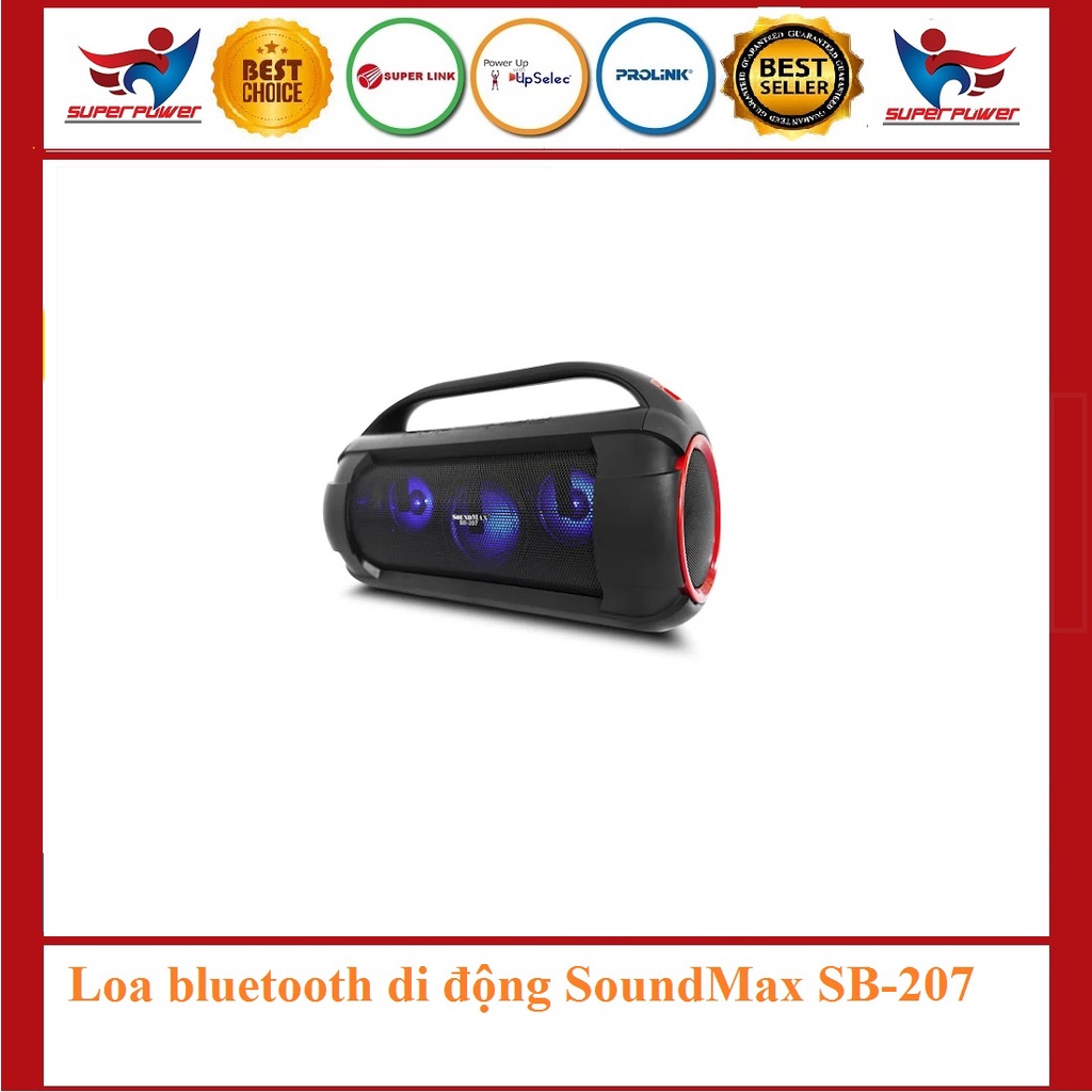 Loa bluetooth di động SoundMax SB-207