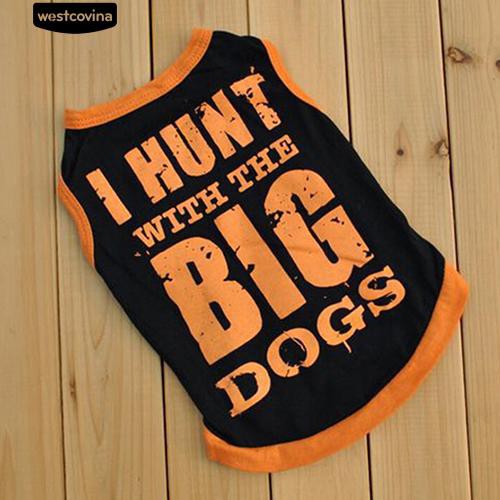 Áo Thun In Chữ Big Style Cho Thú Cưng