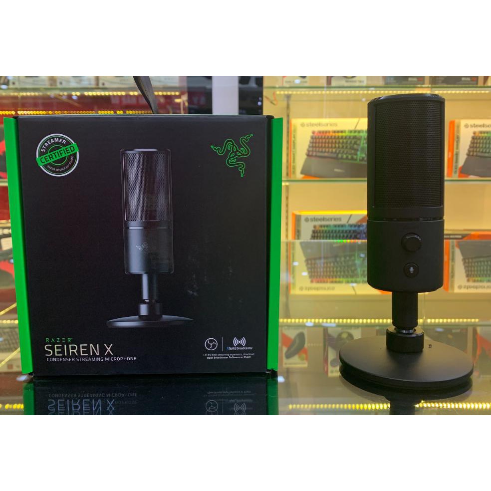 Micro Razer chơi game Seiren X 24h