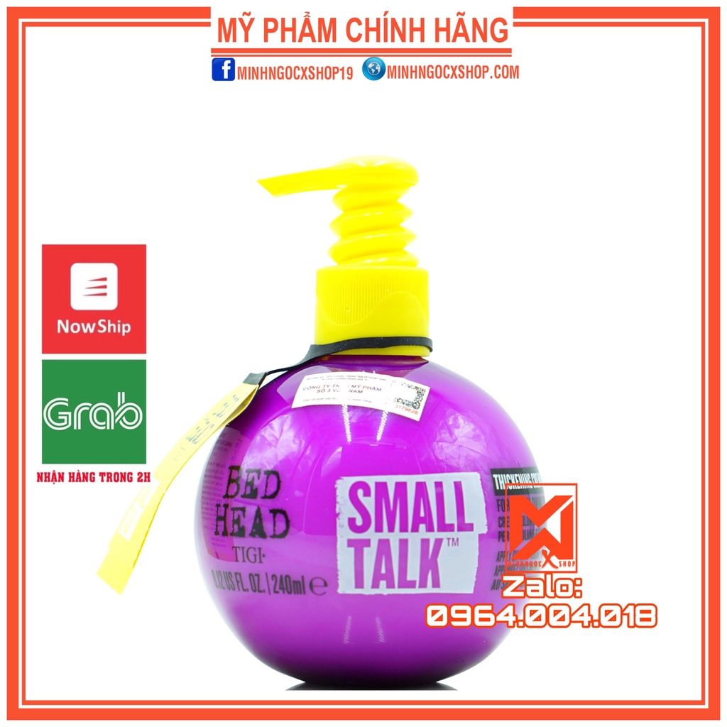 Gel tạo kiểu TIGI SMALL TALK - GEL TIGI SMALL TALK 125 - 240ml chính hãng