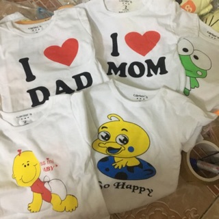 Set 2 bộ coton cho bé trai bé gái