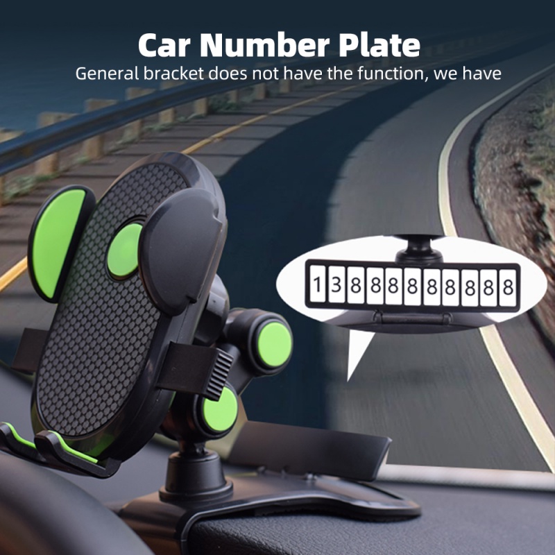 Giá đỡ điện thoại HdoorLink có thể xoay 360 độ đa năng gắn bảng điều khiển xe hơi