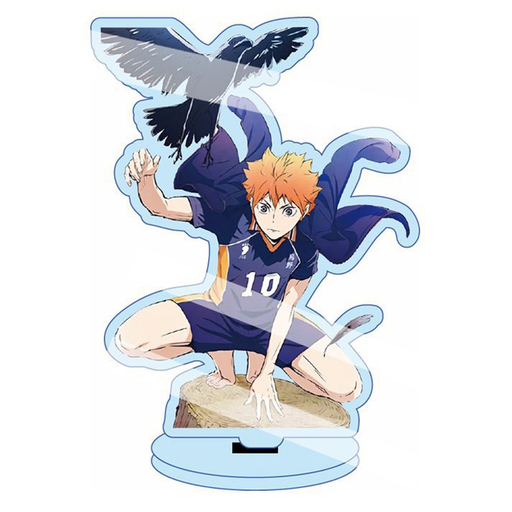 Mô hình nhân vật Haikyuu bằng acrylic có giá đỡ để bàn trang trí