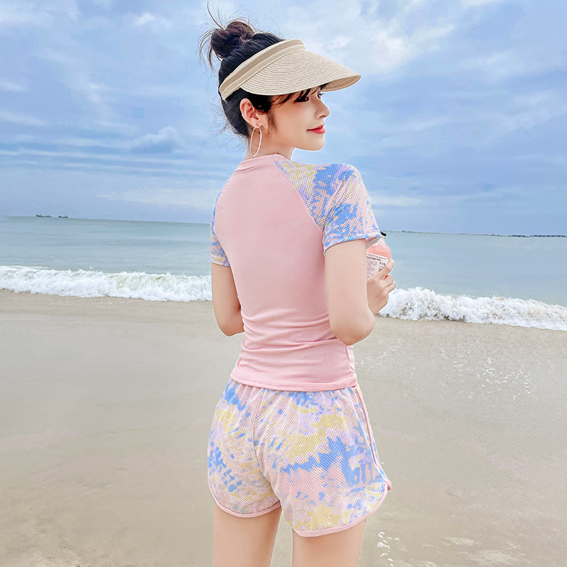 Set Đồ Bơi 2 Mảnh Tay Ngắn Cho Nữ | BigBuy360 - bigbuy360.vn