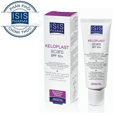 [CHÍNH HÃNG] Kem phòng ngừa sẹo xấu KELOPLAST SCARS SPF 50+ ISIS PHARMA