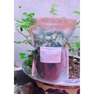 1kg Trà đỗ đen, đỗ đỏ mix lá dứa (lá nếp) rang tay nồi gang hạ thổ