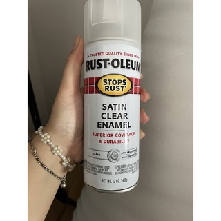 Sơn xịt chống rỉ sét Rust Oleum Stop Rust (trong suốt, không màu) - 340g