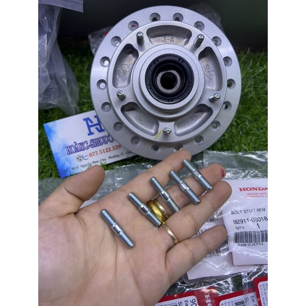 5 cây cùi xông 5 con tán để gắn đùm Zx fu1 wave thái