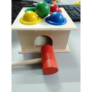 Đập Bóng Bằng Gỗ - Đập bóng nhiều màu sắc cho Bé