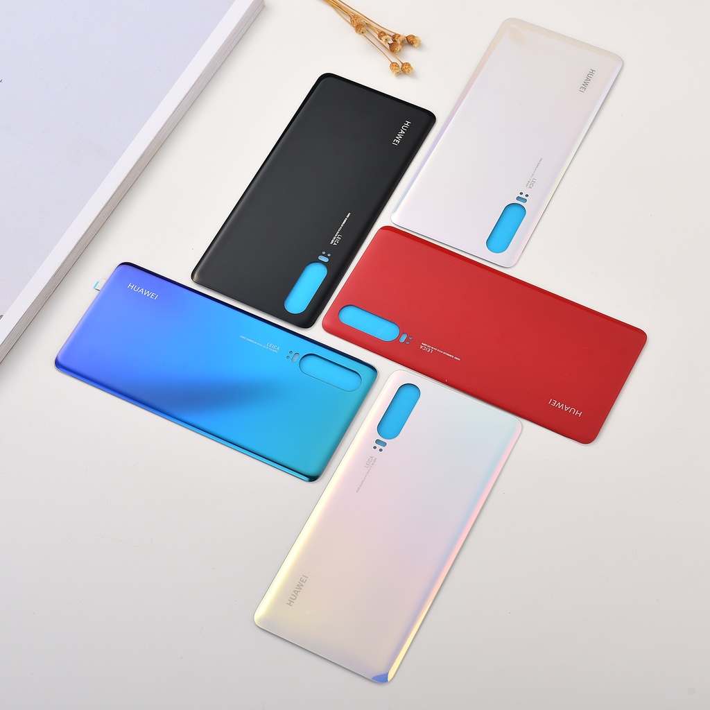 Nắp Đậy Pin Mặt Sau Bằng Kính Thay Thế Chuyên Dụng Cho Huawei P30 / P30 Pro Huawei P30 / P30 Pro
