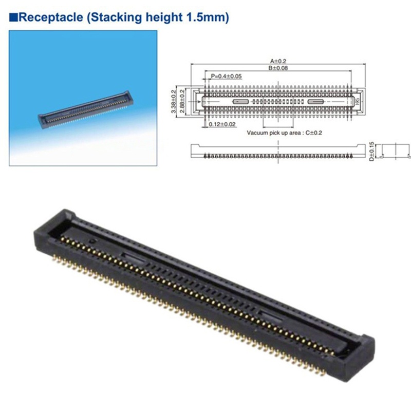 Ổ CắM KếT NốI Cho Raspberry Pi 4 CM4 DF40HC 3 0-100DS-0 4V DF40C-100DS-0 4V