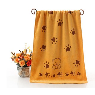 Khăn mặt 30x 50cm HÌNH THÚ CUTE siêu mềm mịn KHÔNG XÙ LÔNG