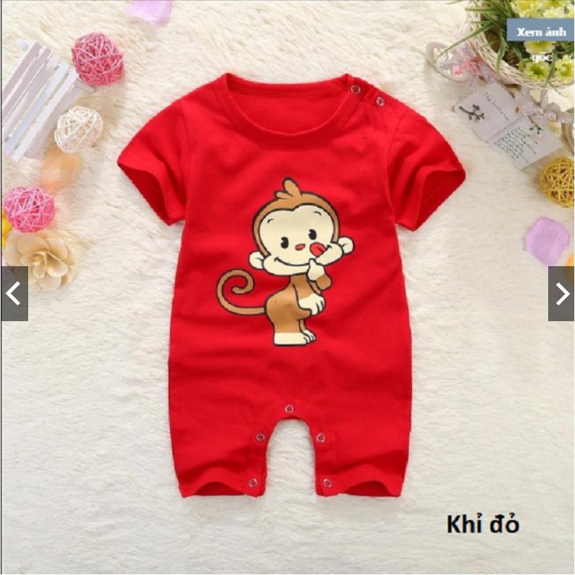 Body Đùi Cotton Cho Bé Gái Bé Trai Từ 0-12 Tháng Tuổi dễ thương