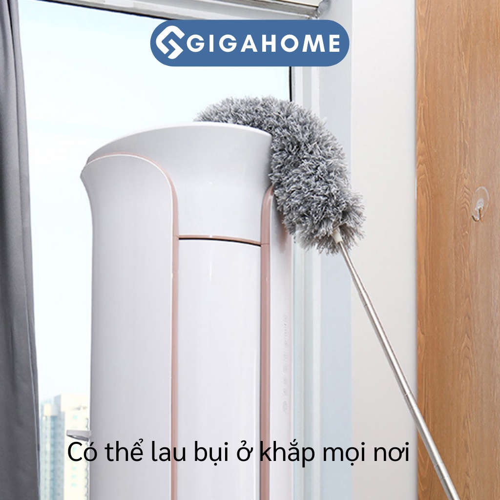 Chổi Kéo Dài 2m8 Quét Trần, Lau Bụi Đa Năng GIGAHOME Bằng Sợi Vải Siêu Nhỏ 9789