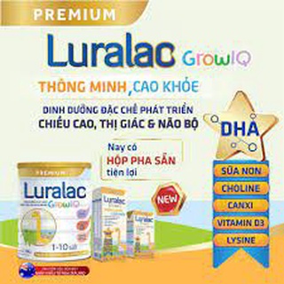 Sữa bột pha sẵn luralac grow iq - 110ml