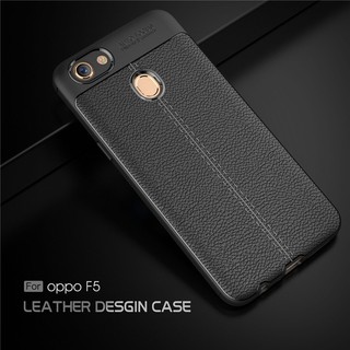 Ốp Lưng Da Tpu Sang Trọng Cho Oppo F5
