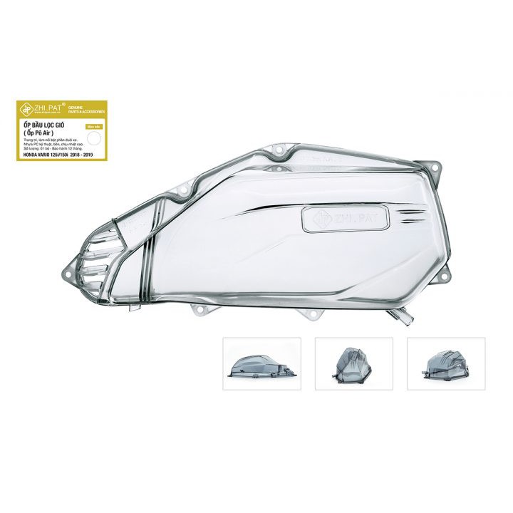 Ốp Lọc Gió VARIO 2018 Air Blade 2015-2019 Trong Suốt
