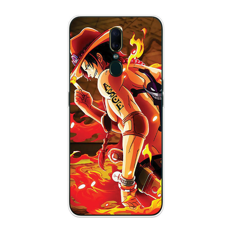 Ốp Lưng Oppo F7 F9 F11 Pro TPU mềm Case One Piece Ace