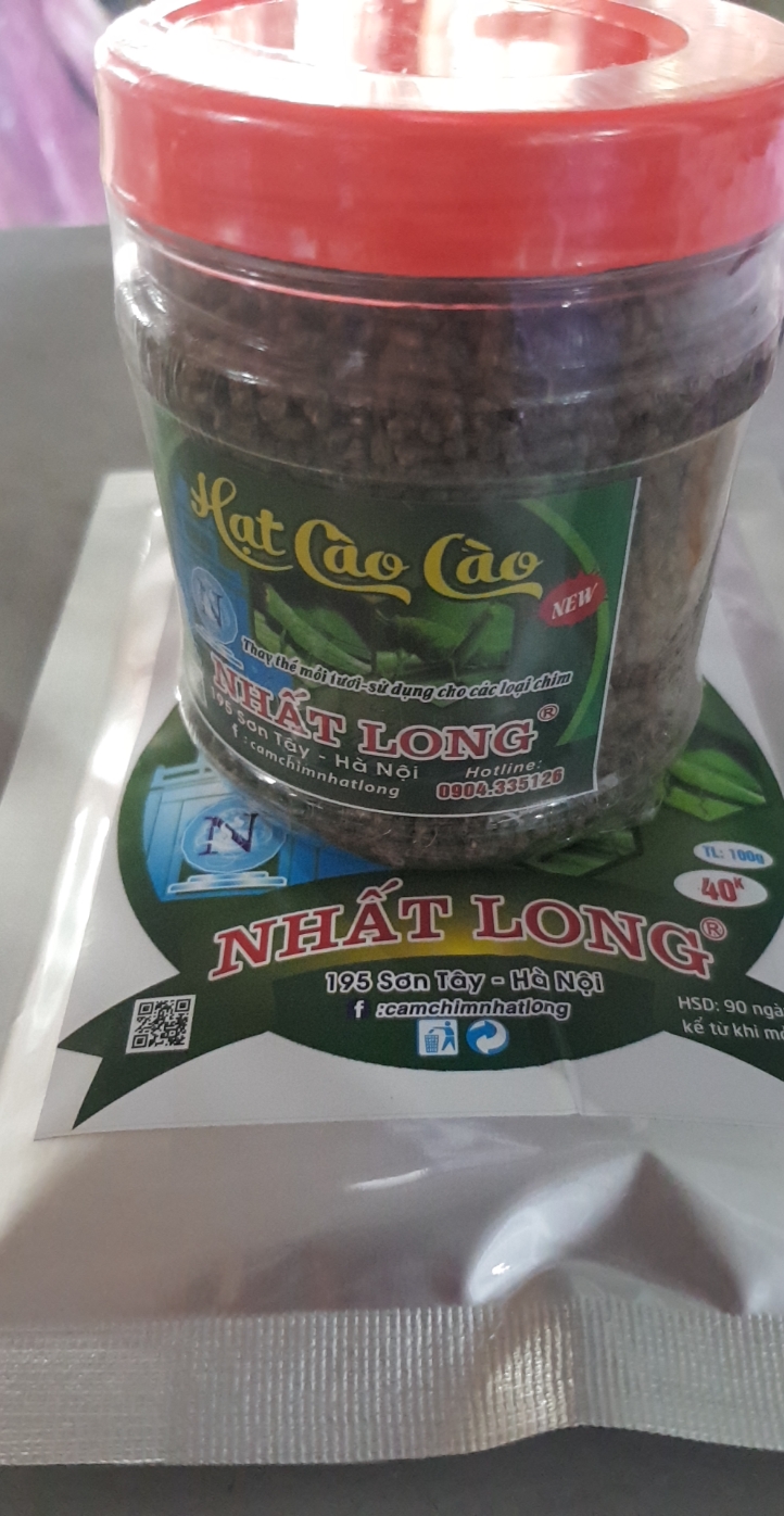 Hạt Cào Cào Nhất Long Thay Thế Cào Cào Tươi Gói 100Gr - Chim Nhanh Đạt Lửa - Rất Tốt Cho Chim Thay Lông