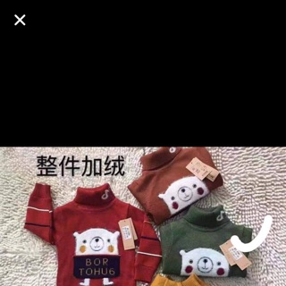 Combo áo len, váy len, áo sơ mi, váy nhung cho bé
