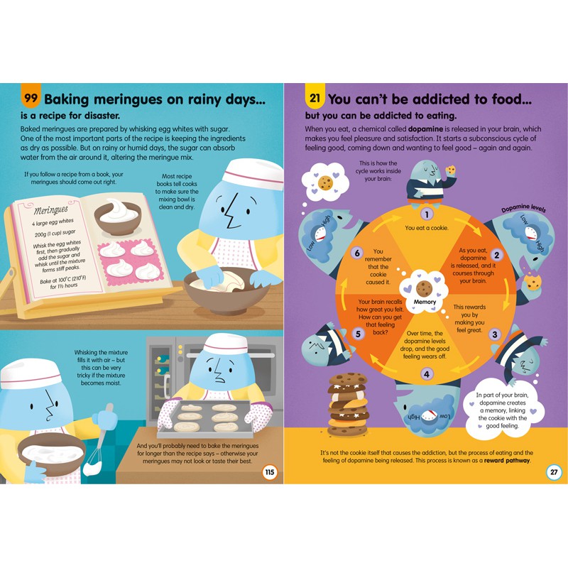 Sách Usborne 100 things to know about Food - 100 điều lý thú về thức ăn