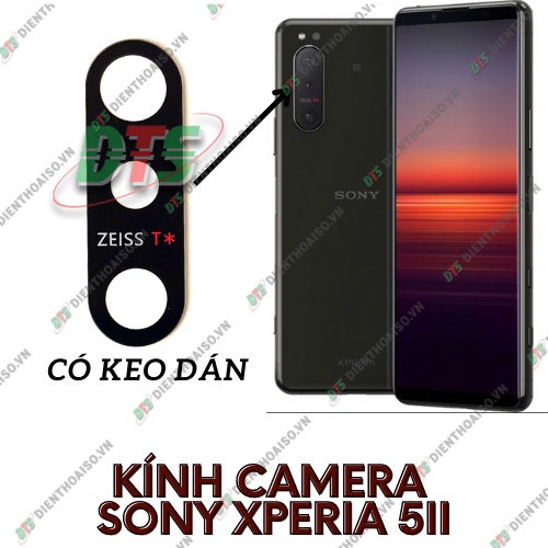 Kính camera sony xpera 5ii kèm keo dán