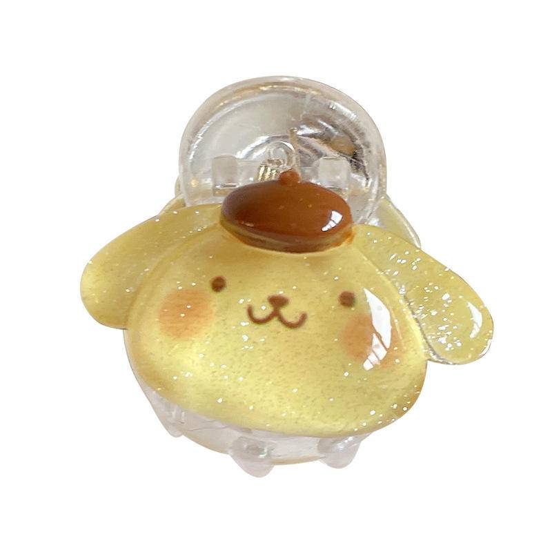 Kẹp Tóc Mini Hình Chú Chó Cinnamon Dễ Thương Cho Bé Gái