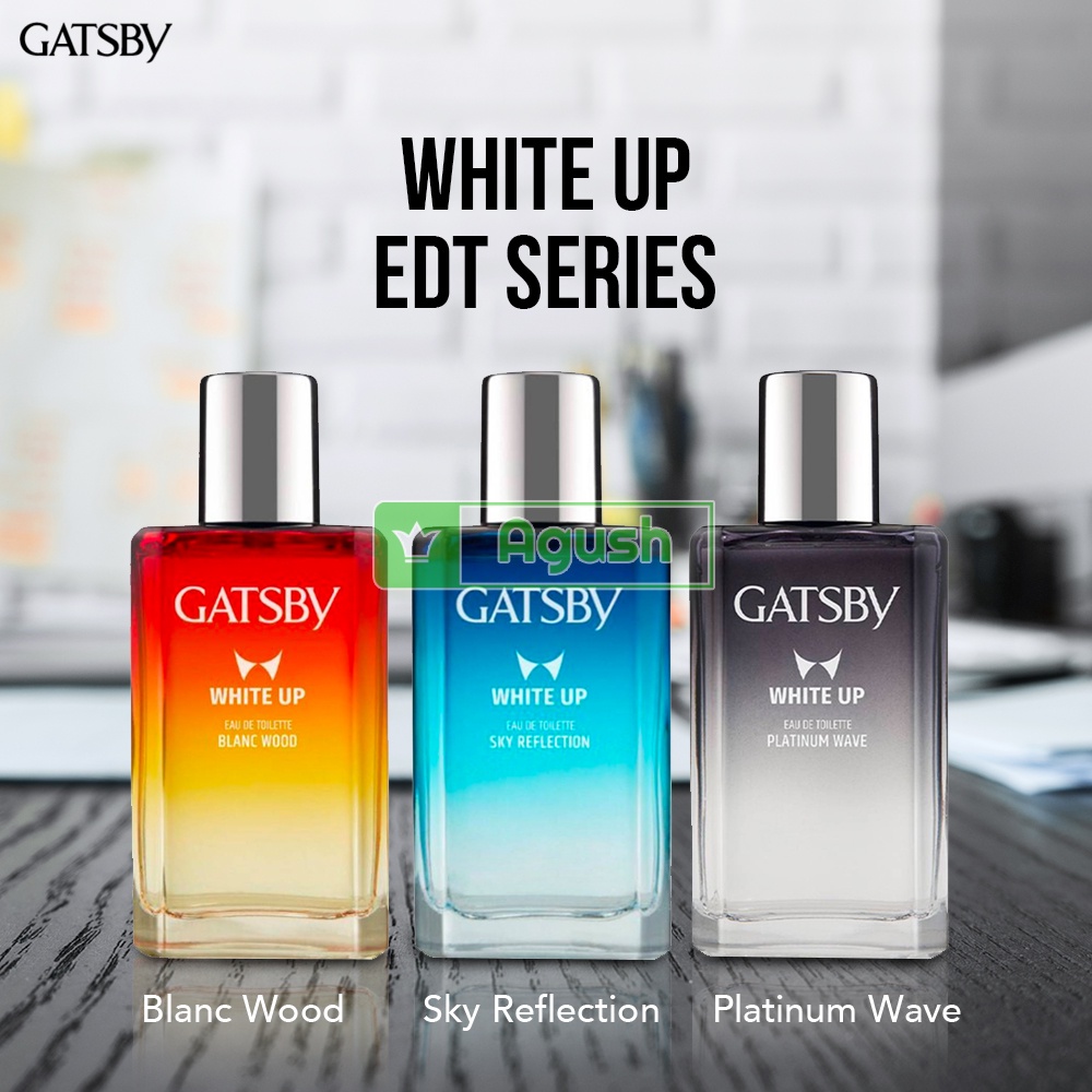 Nước hoa nam chính hãng thơm lâu cao cấp GATSBY WHITE UP EDT BLANC WOOD 50ml mùi hương ngọt dịu nhẹ quyến rũ xịn giá rẻ