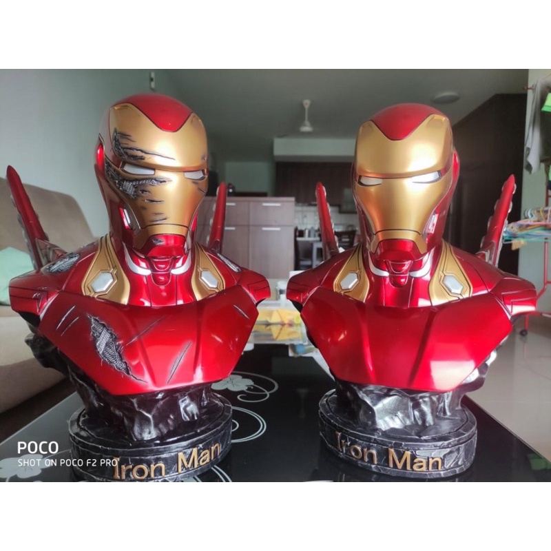 Tượng Bán Thân IronMan Mk50 / Mô Hình Bán Thân IronMan