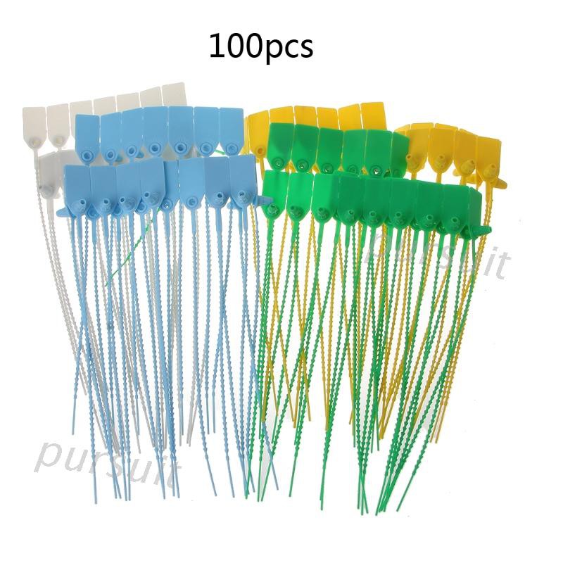 Set 100 Dây Rút Niêm Phong Dây Cáp Dùng Một Lần