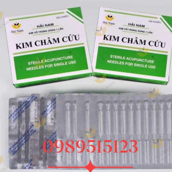 HỘP 100 Kim châm cứu Hải Nam số 5