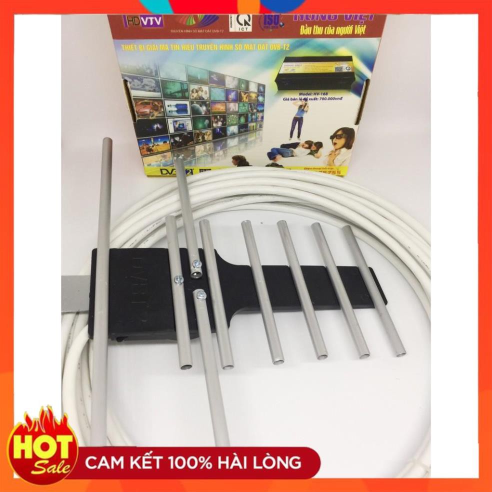 [Hàng Xịn] ANGTEN + CÁP ĐỒNG TRỤC 15M CHO ĐẦU THU DVBT2.