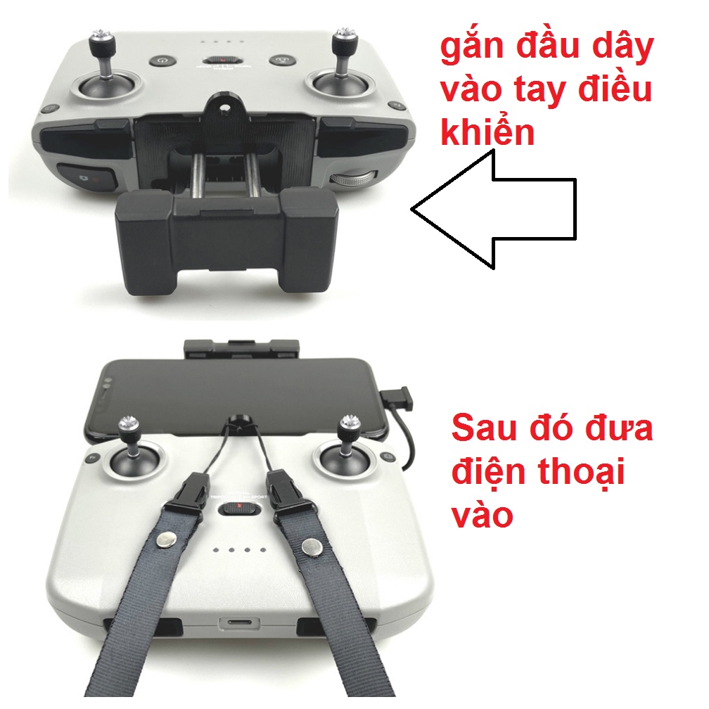 Dây đeo tay điều khiển flycam mavic DJI mini 2 MAVIC 3 / AIR 2 / 2s - Phụ kiện Flycam (BRDRC)