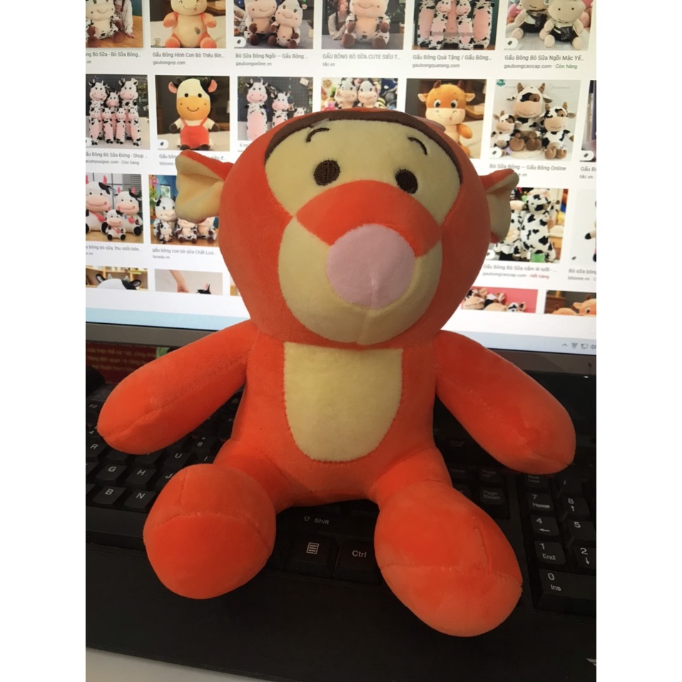 ( Quà Tặng ) Gấu bông tiger như hình cute dễ thương ( có dây treo )