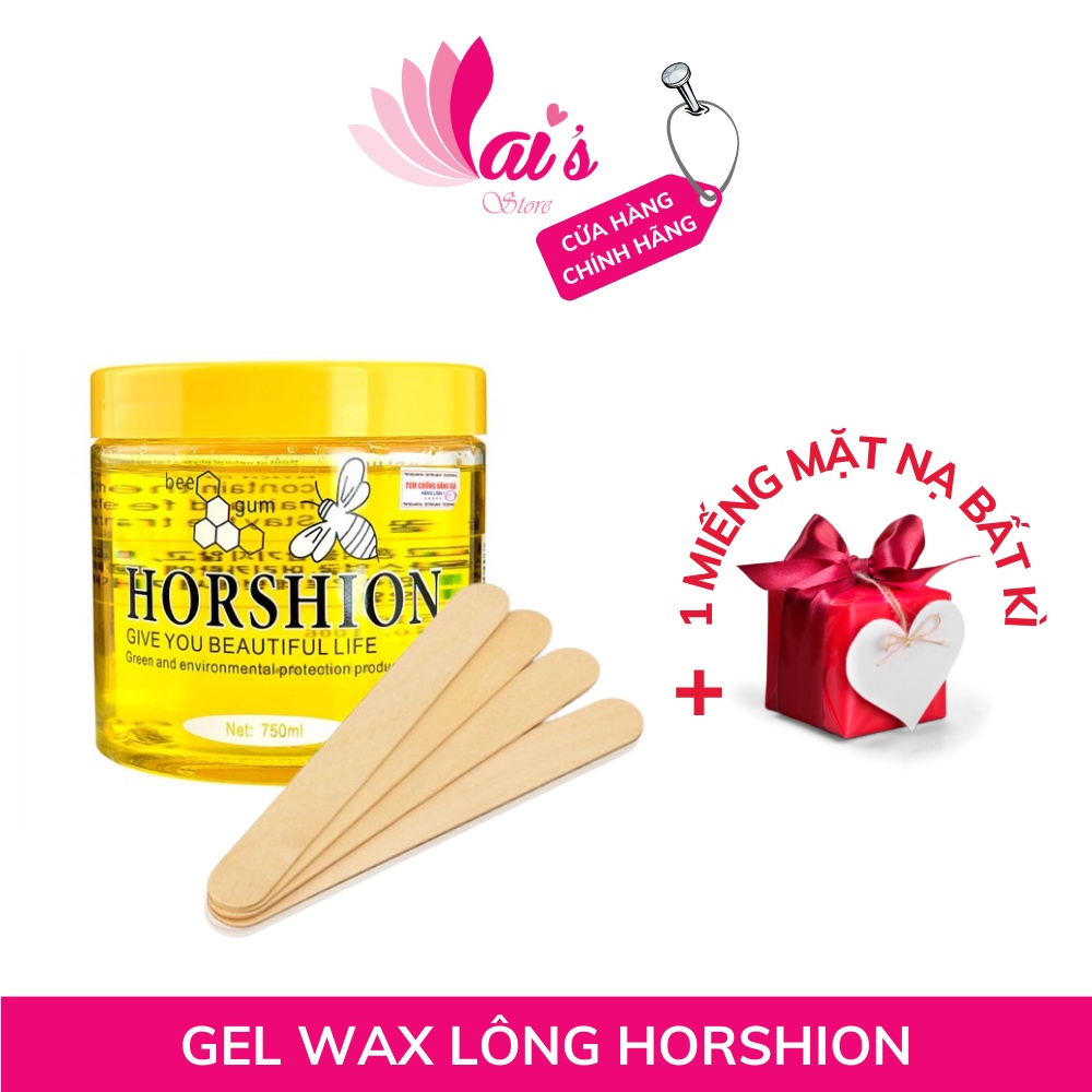 Gel wax Horshion tặng que gỗ