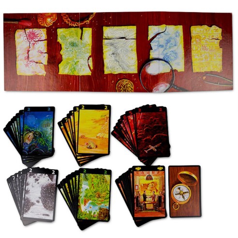 Bộ Thẻ Bài Lost Cities Thú Vị Thích Hợp Cho Hai Người Chơi Trở Lên