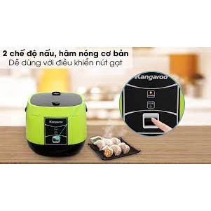 [Mã ELHADEV giảm 4% đơn 300K] Nồi cơm điện Kangaroo KG22RC1 dung tích 2.2 L hàng chính hãng bảo hành 12 tháng